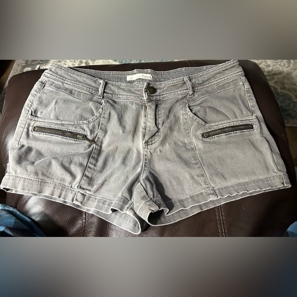 Hinge Gray Jean Shorts for Women
Size 6